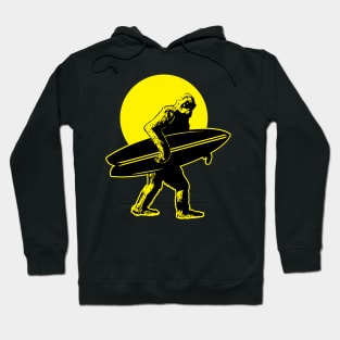 Bigfoot Surfer Hoodie